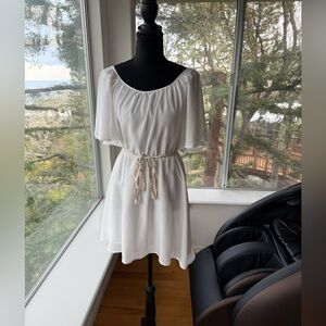 Velvet Heart Dress with Braided Belt, XS